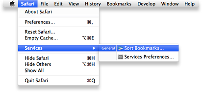 Bookmark Sorter as a Service
